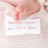 Personalised Baby Shawl